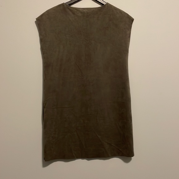 Faux suede shift dress - Picture 2 of 6